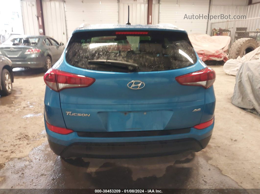 2017 Hyundai Tucson Se Blue vin: KM8J3CA43HU444990