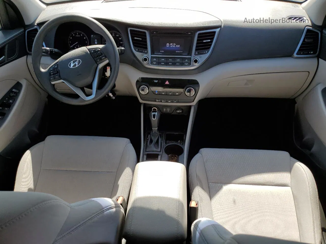 2017 Hyundai Tucson Limited Черный vin: KM8J3CA43HU471073