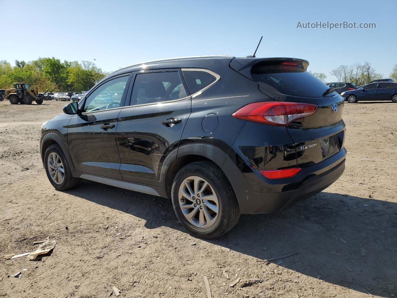 2017 Hyundai Tucson Limited Черный vin: KM8J3CA43HU471073