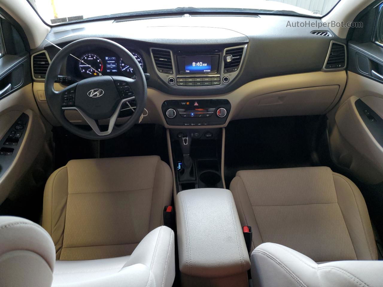 2017 Hyundai Tucson Limited Белый vin: KM8J3CA43HU585297