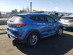 2017 Hyundai Tucson Limited Blue vin: KM8J3CA43HU594386