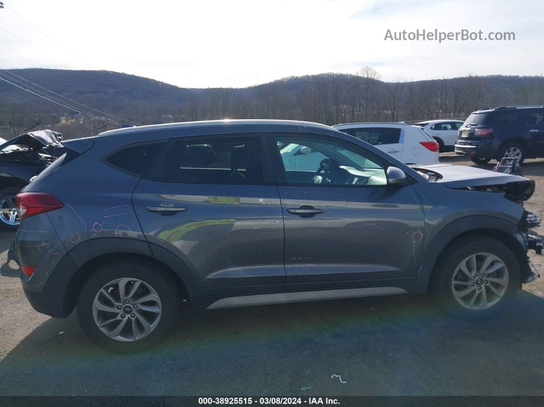 2018 Hyundai Tucson Sel Dark Blue vin: KM8J3CA43JU636660