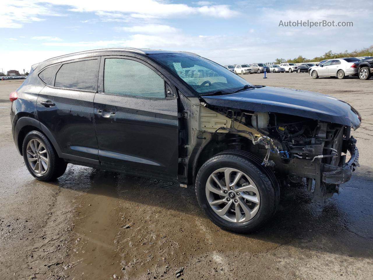 2018 Hyundai Tucson Sel Black vin: KM8J3CA43JU771248