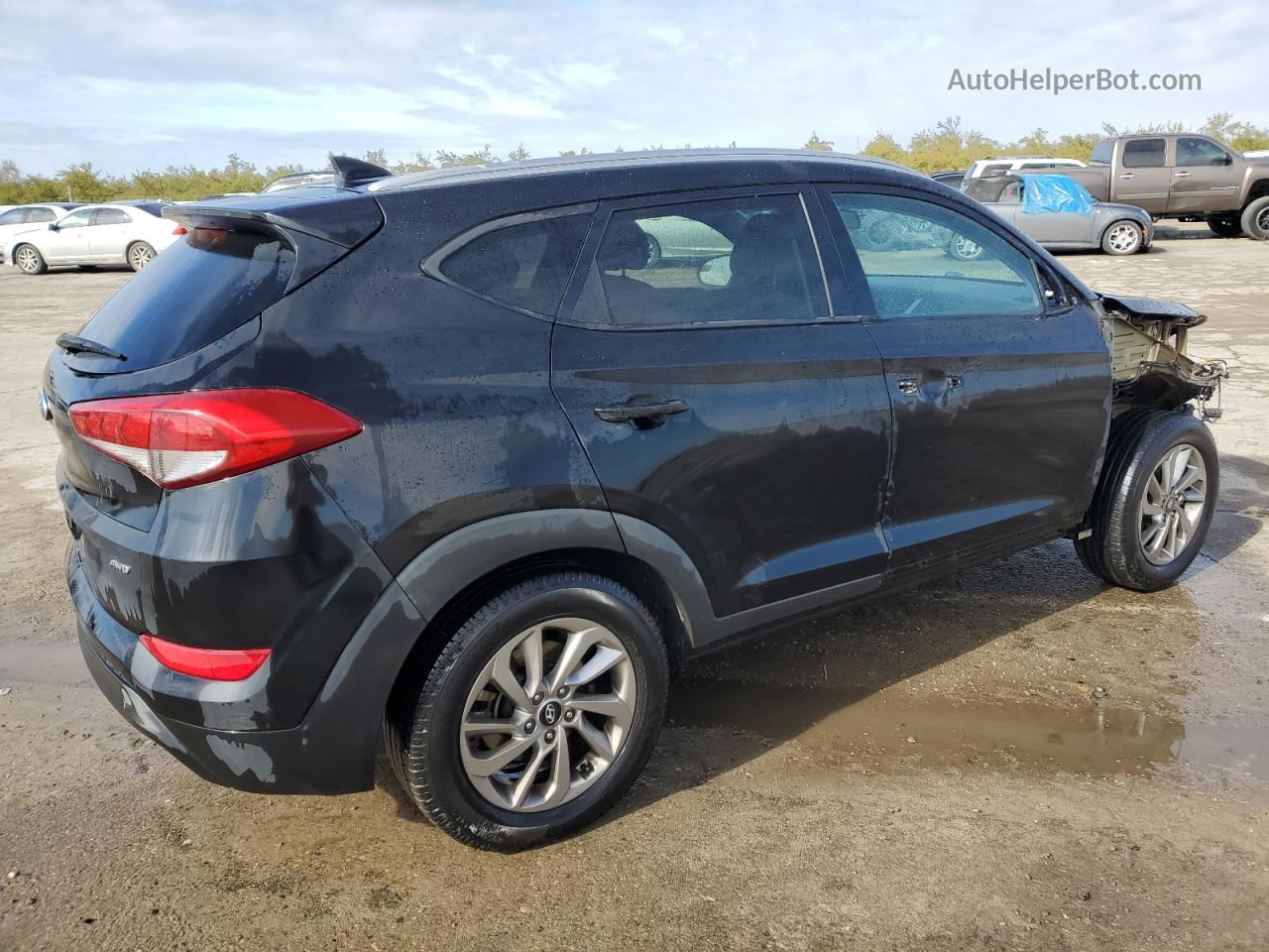 2018 Hyundai Tucson Sel Black vin: KM8J3CA43JU771248