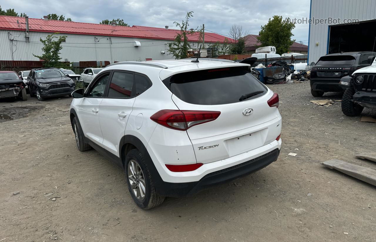 2016 Hyundai Tucson Lim Белый vin: KM8J3CA44GU185912