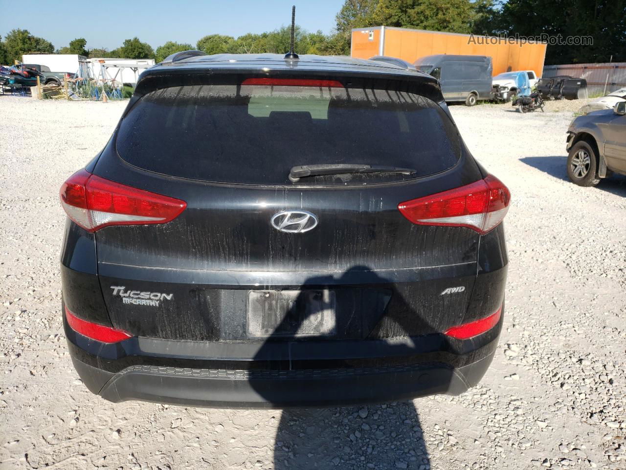 2017 Hyundai Tucson Limited Black vin: KM8J3CA44HU315690