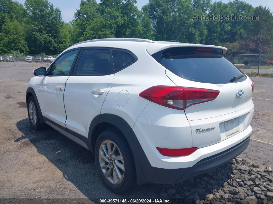 2017 Hyundai Tucson Se White vin: KM8J3CA44HU386355