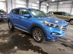 2017 Hyundai Tucson Limited Blue vin: KM8J3CA44HU418091