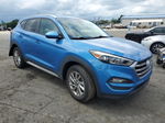 2017 Hyundai Tucson Limited Синий vin: KM8J3CA44HU456985