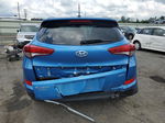 2017 Hyundai Tucson Limited Синий vin: KM8J3CA44HU456985