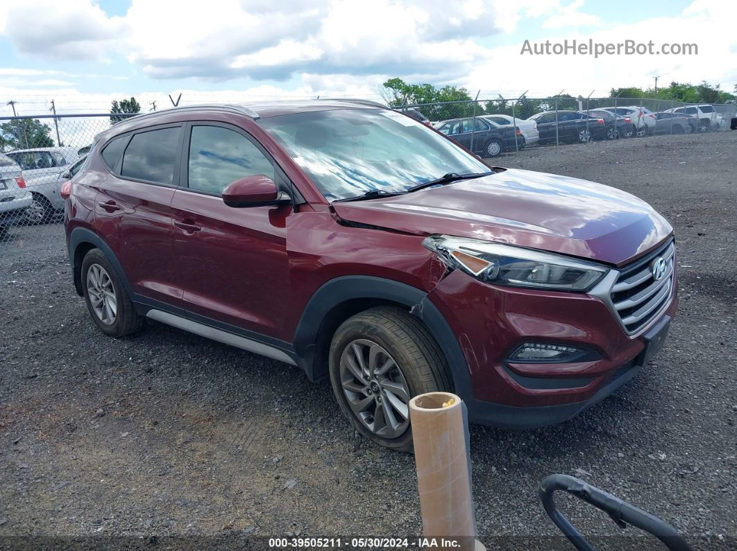 2017 Hyundai Tucson Se Red vin: KM8J3CA44HU472393