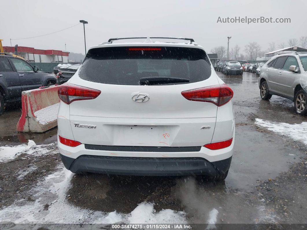 2017 Hyundai Tucson Se Plus Белый vin: KM8J3CA44HU531037