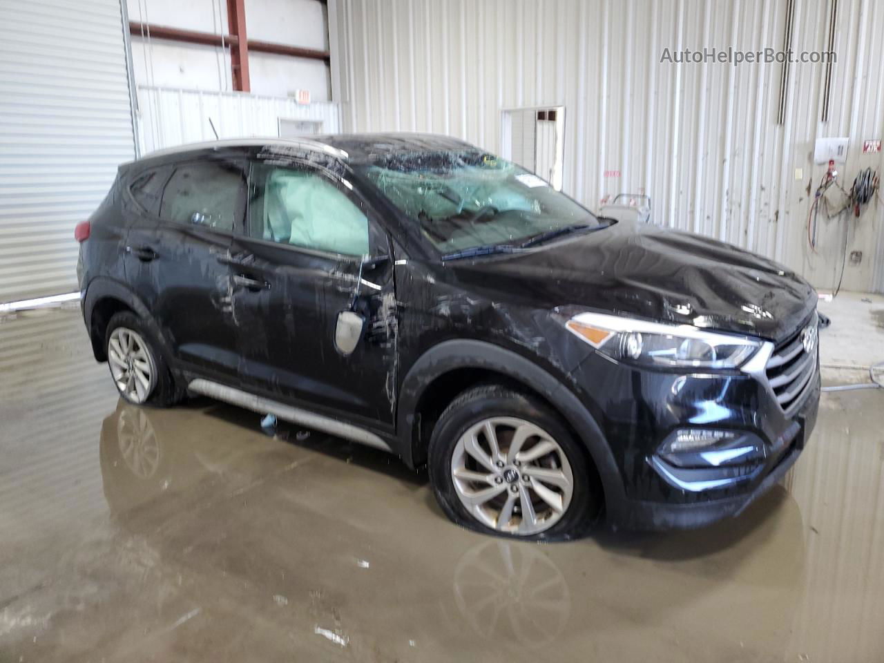 2017 Hyundai Tucson Limited Black vin: KM8J3CA44HU583316