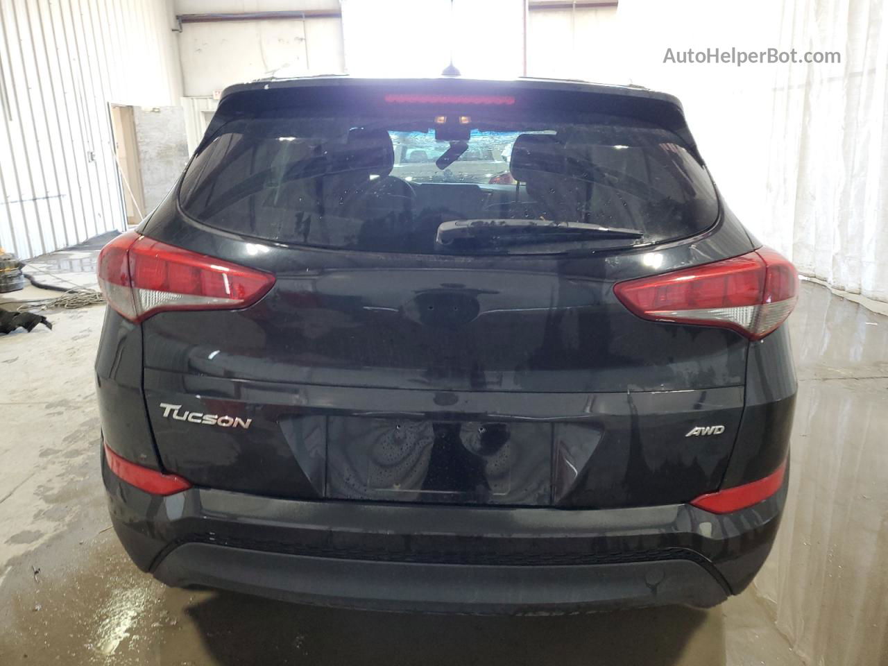 2017 Hyundai Tucson Limited Black vin: KM8J3CA44HU583316