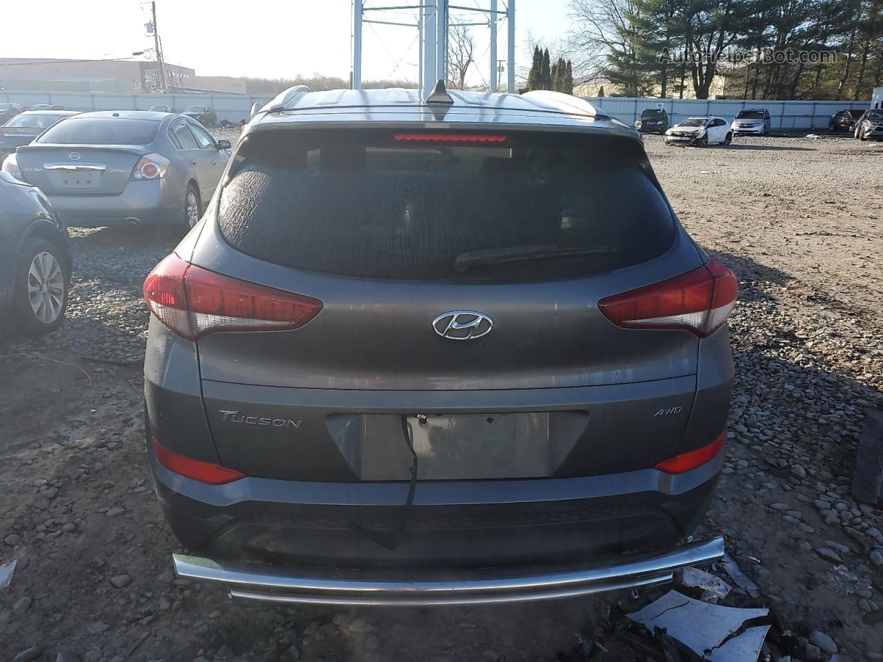 2018 Hyundai Tucson Sel Black vin: KM8J3CA44JU637770