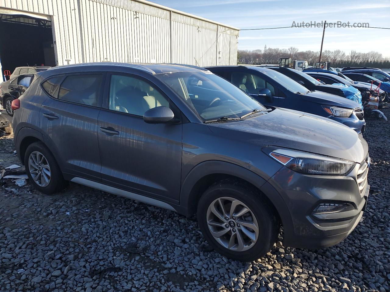 2018 Hyundai Tucson Sel Black vin: KM8J3CA44JU637770