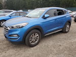 2018 Hyundai Tucson Sel Blue vin: KM8J3CA44JU666377