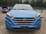 2018 Hyundai Tucson Sel Синий vin: KM8J3CA44JU666377