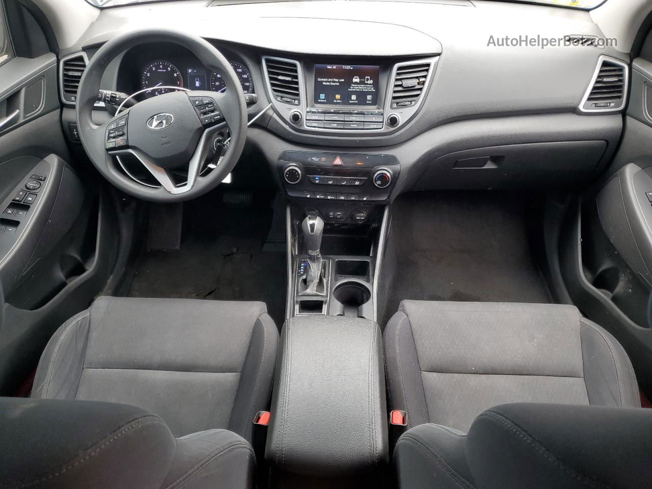 2018 Hyundai Tucson Sel Синий vin: KM8J3CA44JU666377