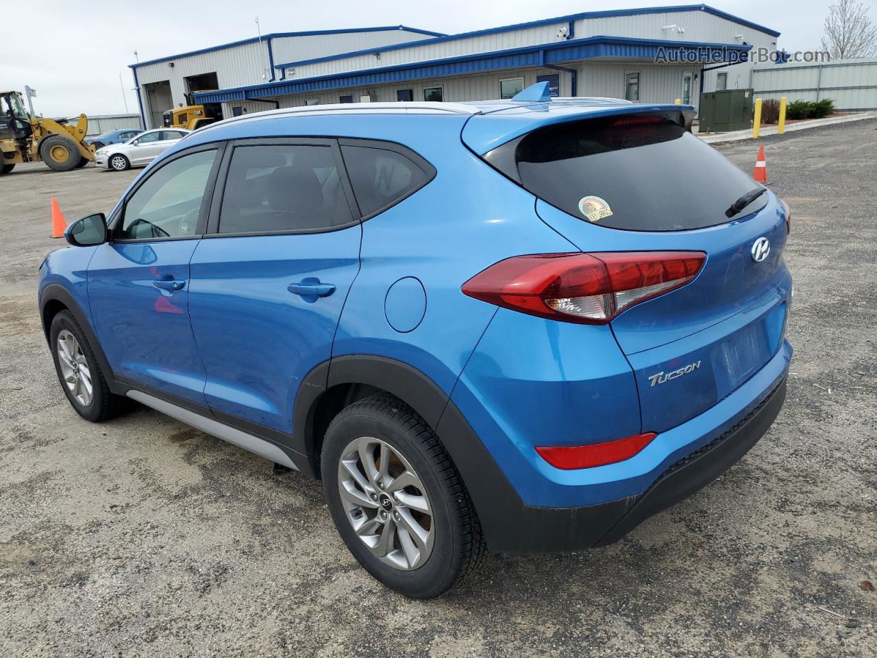 2018 Hyundai Tucson Sel Blue vin: KM8J3CA44JU737187