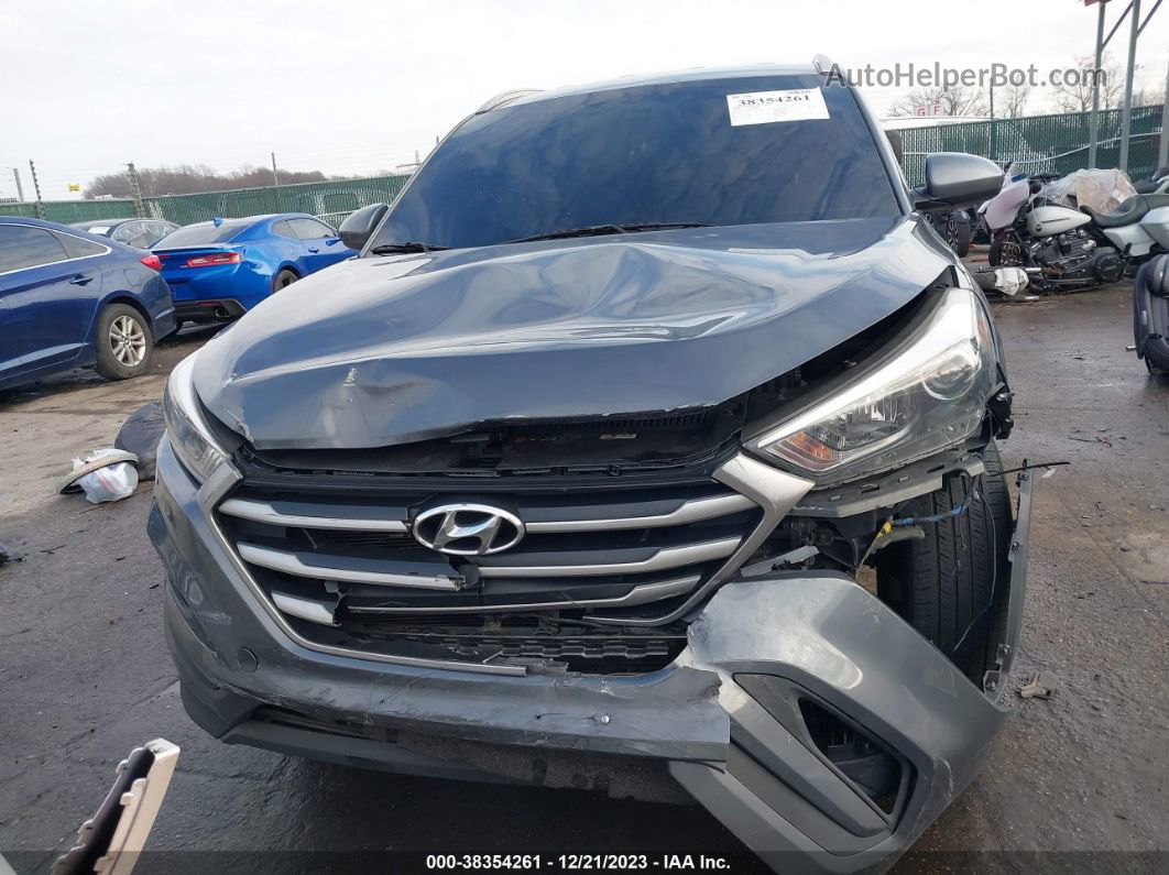 2018 Hyundai Tucson Sel Серый vin: KM8J3CA44JU741997