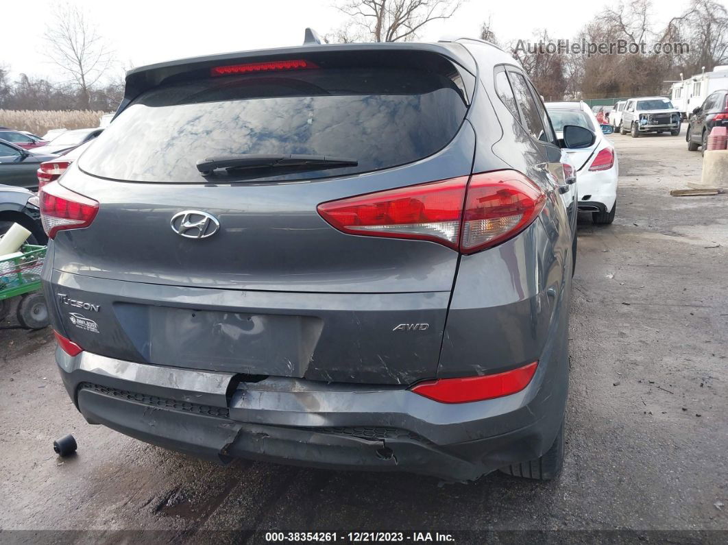 2018 Hyundai Tucson Sel Gray vin: KM8J3CA44JU741997