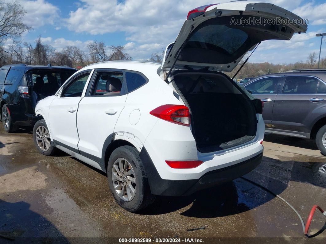 2018 Hyundai Tucson Sel Белый vin: KM8J3CA44JU757293