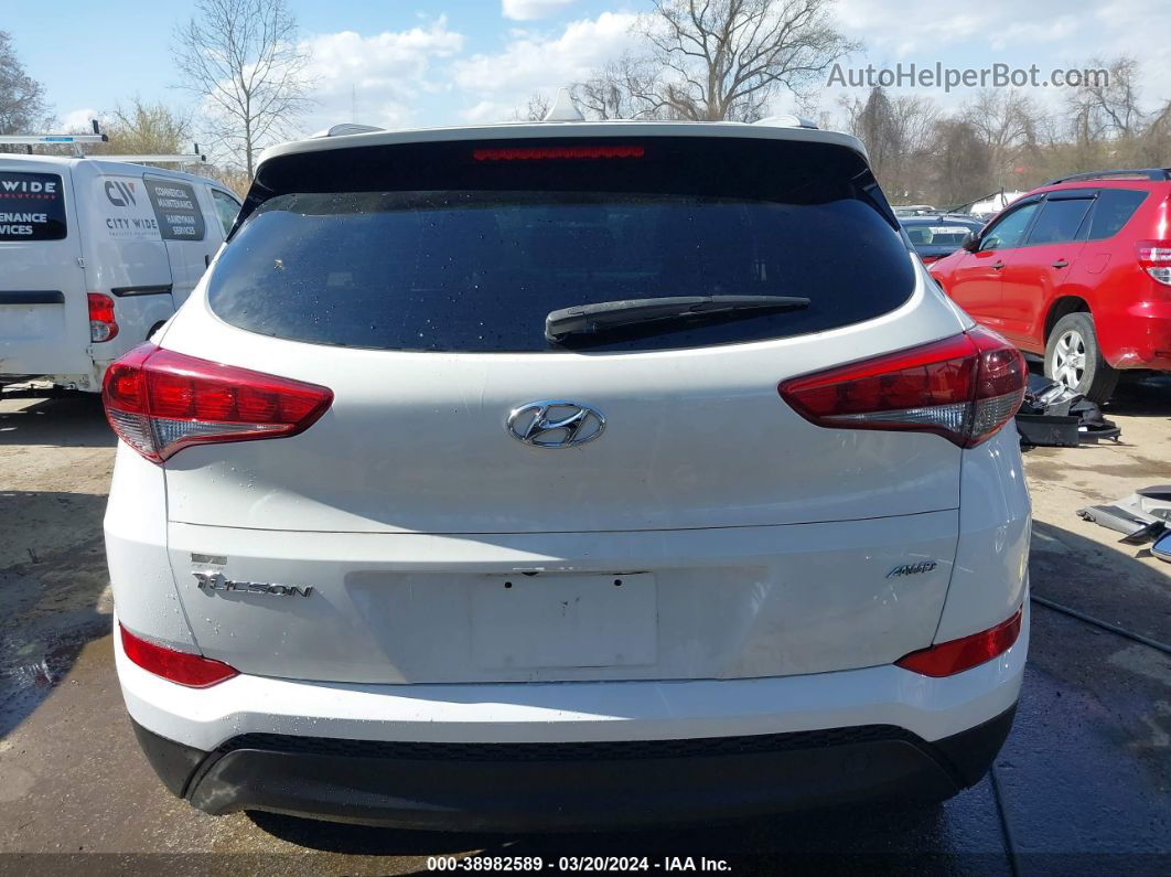 2018 Hyundai Tucson Sel Белый vin: KM8J3CA44JU757293