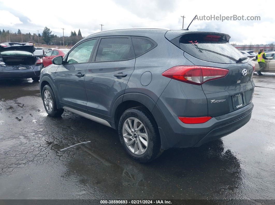 2017 Hyundai Tucson Se Gray vin: KM8J3CA45HU301796