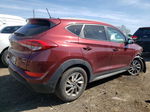 2017 Hyundai Tucson Limited Burgundy vin: KM8J3CA45HU312555