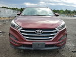 2017 Hyundai Tucson Limited Maroon vin: KM8J3CA45HU312989