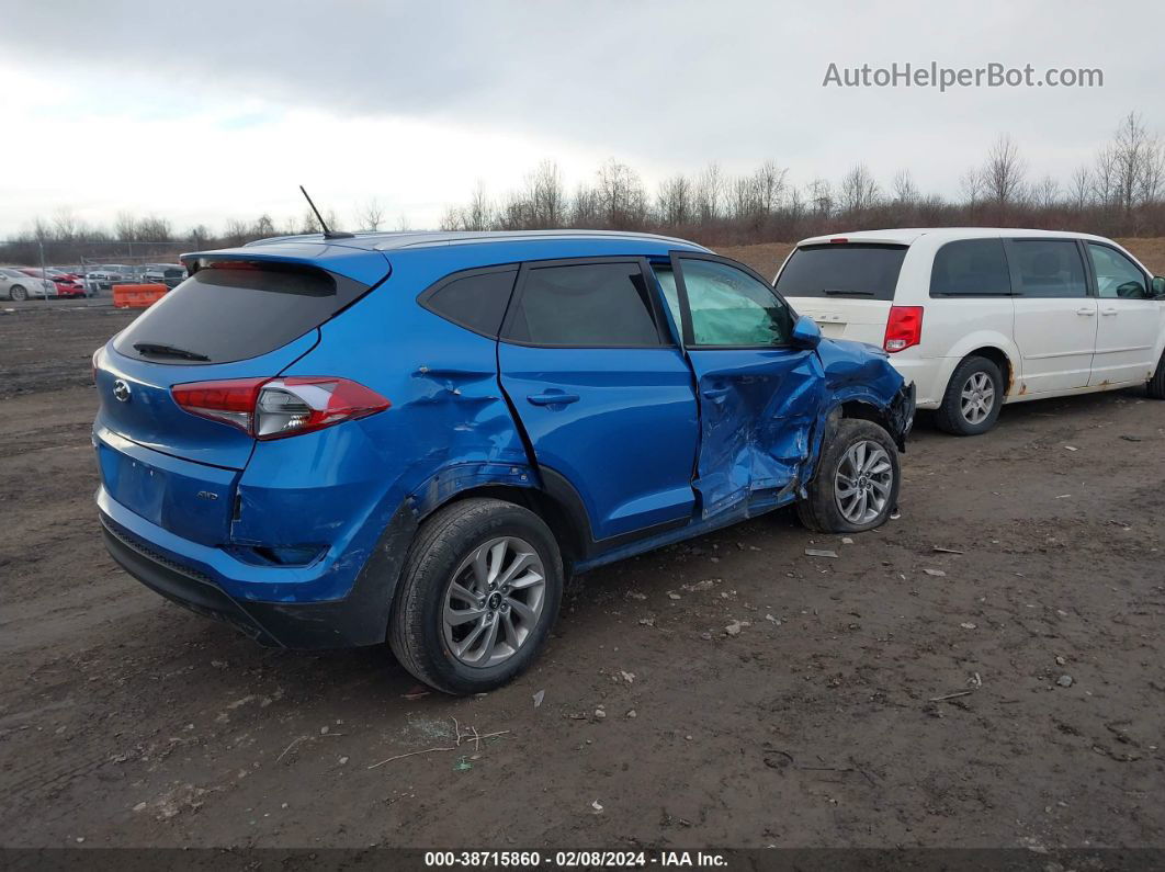 2017 Hyundai Tucson Se Blue vin: KM8J3CA45HU315214