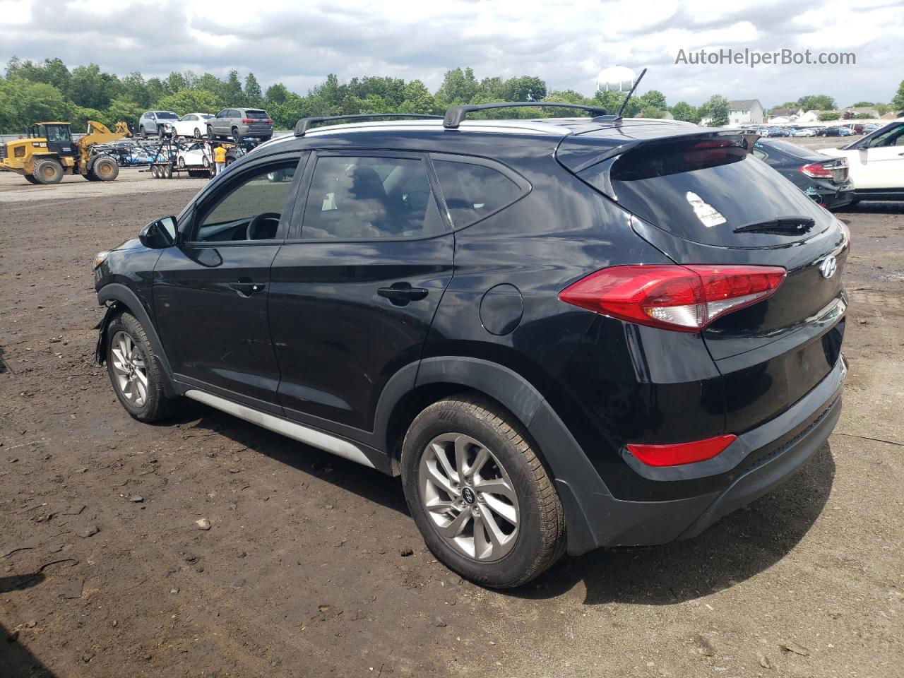 2017 Hyundai Tucson Limited Black vin: KM8J3CA45HU388731