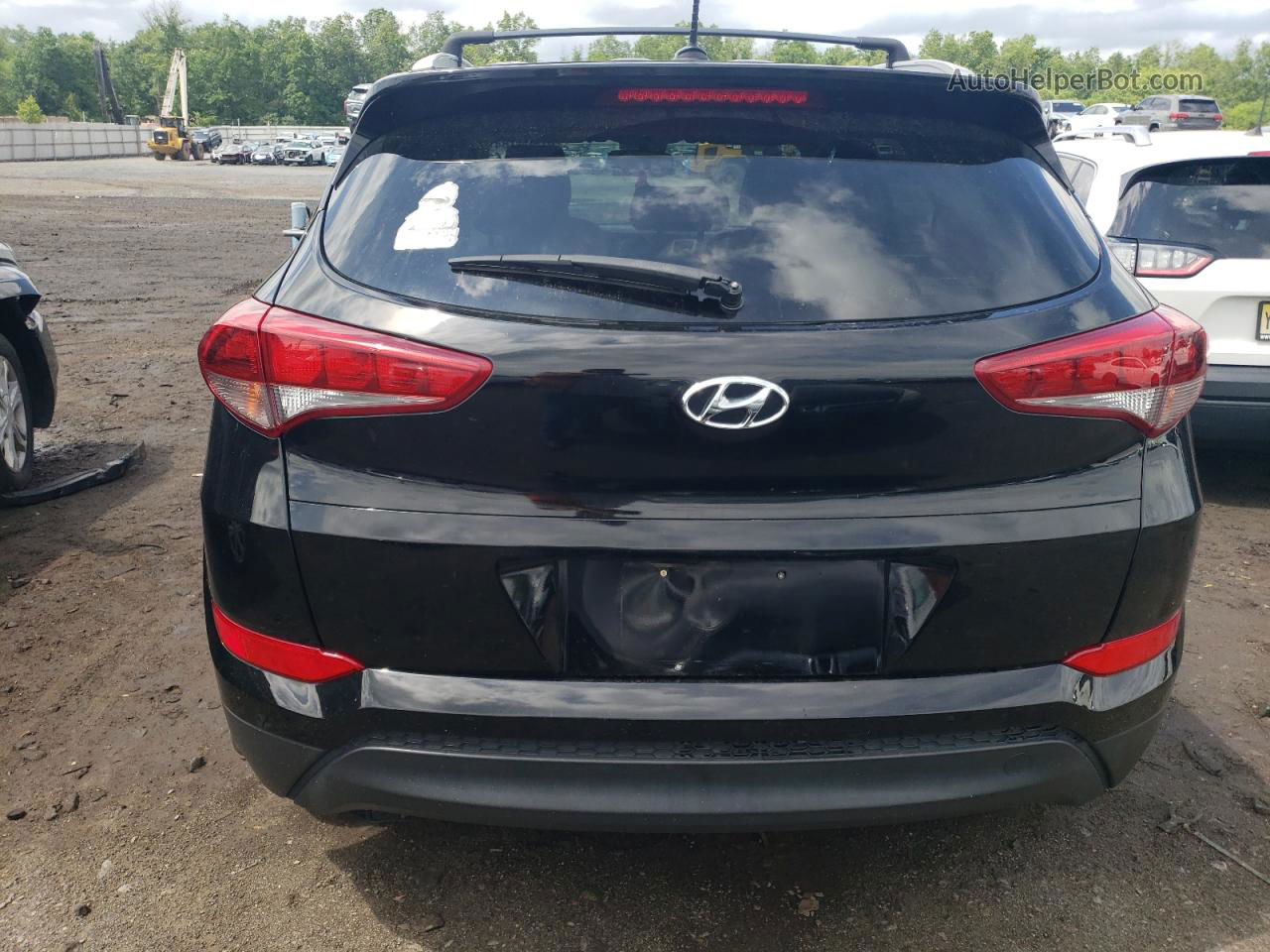 2017 Hyundai Tucson Limited Black vin: KM8J3CA45HU388731