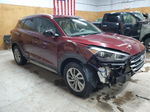 2017 Hyundai Tucson Limited Burgundy vin: KM8J3CA45HU499120