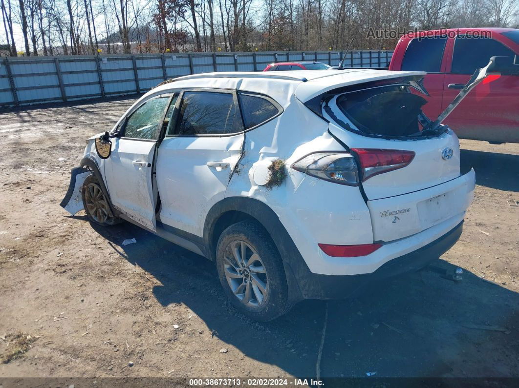 2017 Hyundai Tucson Se White vin: KM8J3CA45HU583745