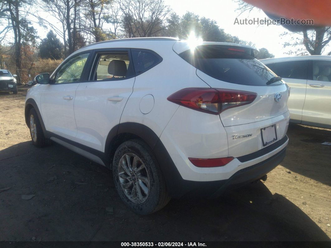 2017 Hyundai Tucson Se Белый vin: KM8J3CA45HU584944