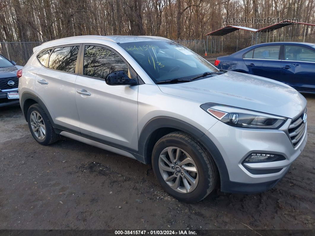 2018 Hyundai Tucson Sel Silver vin: KM8J3CA45JU717188