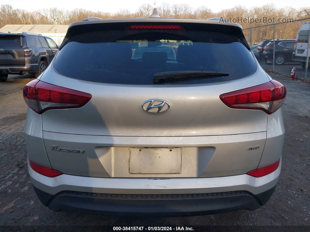 2018 Hyundai Tucson Sel Silver vin: KM8J3CA45JU717188