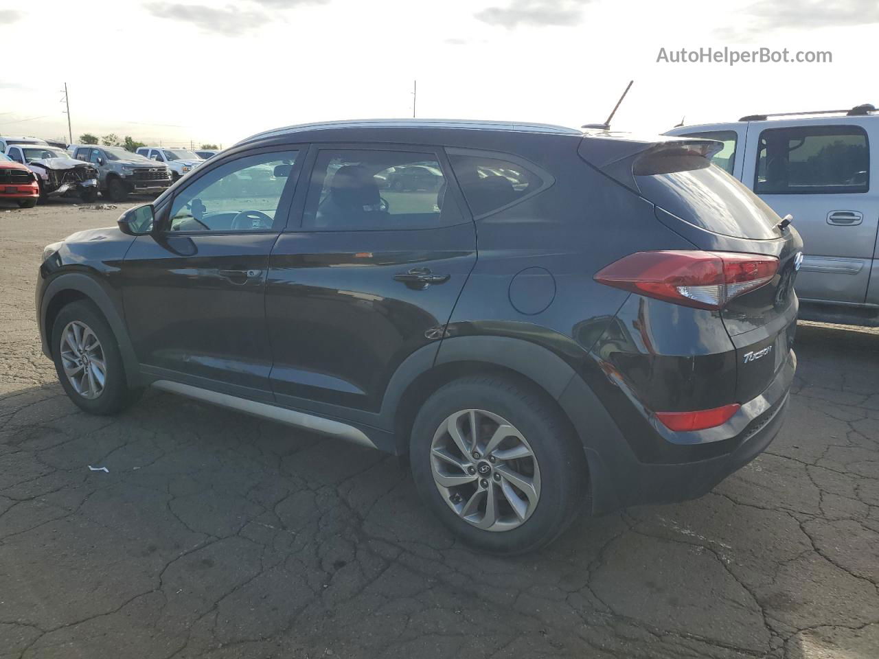 2017 Hyundai Tucson Limited Black vin: KM8J3CA46HU263950