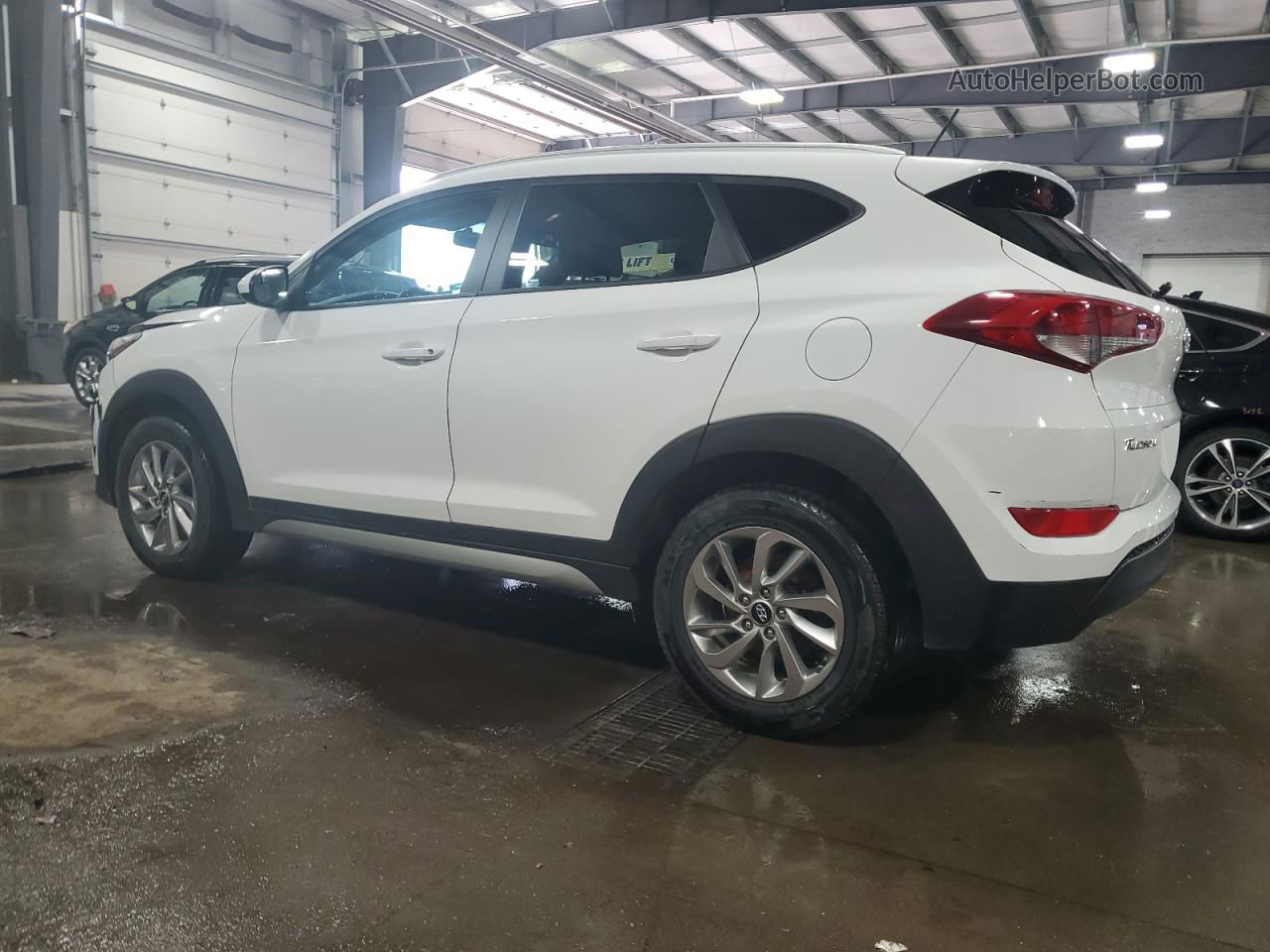 2017 Hyundai Tucson Limited White vin: KM8J3CA46HU289741