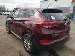 2017 Hyundai Tucson Limited Burgundy vin: KM8J3CA46HU401289