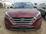 2017 Hyundai Tucson Limited Burgundy vin: KM8J3CA46HU401289