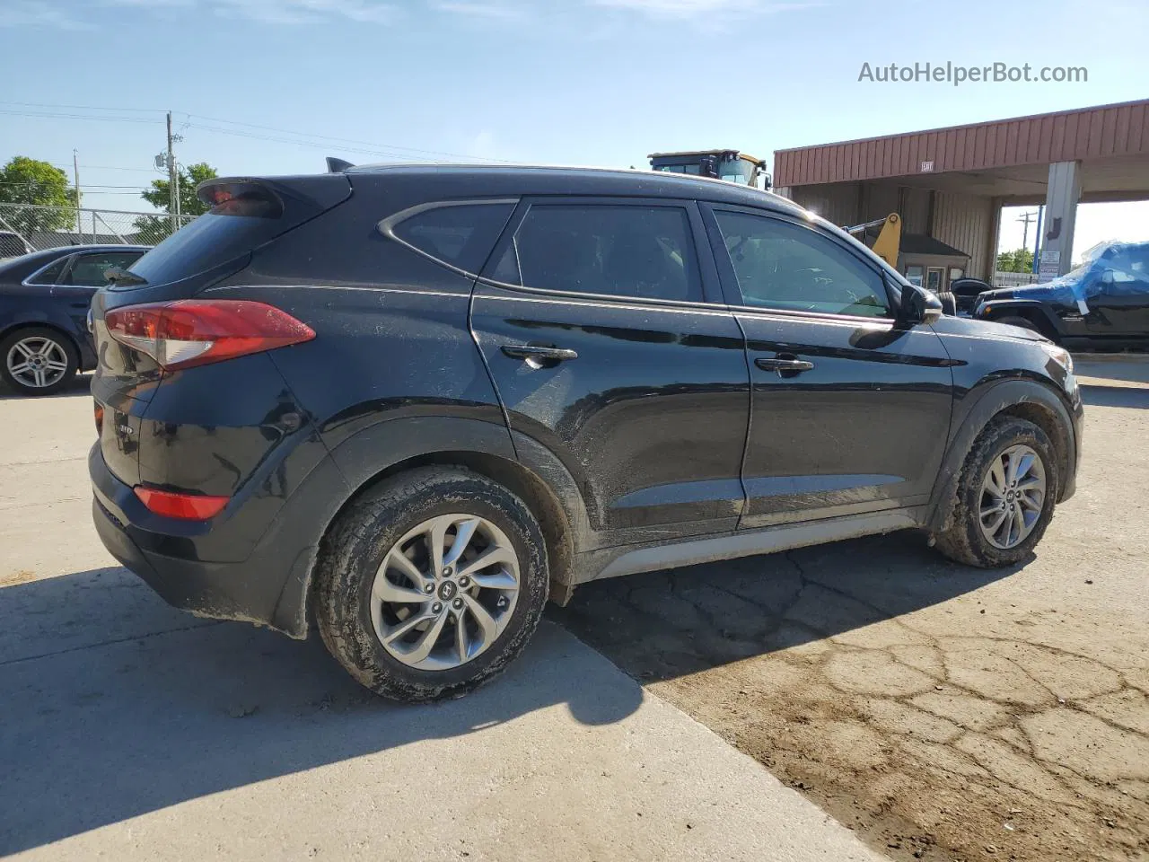 2017 Hyundai Tucson Limited Black vin: KM8J3CA46HU406587