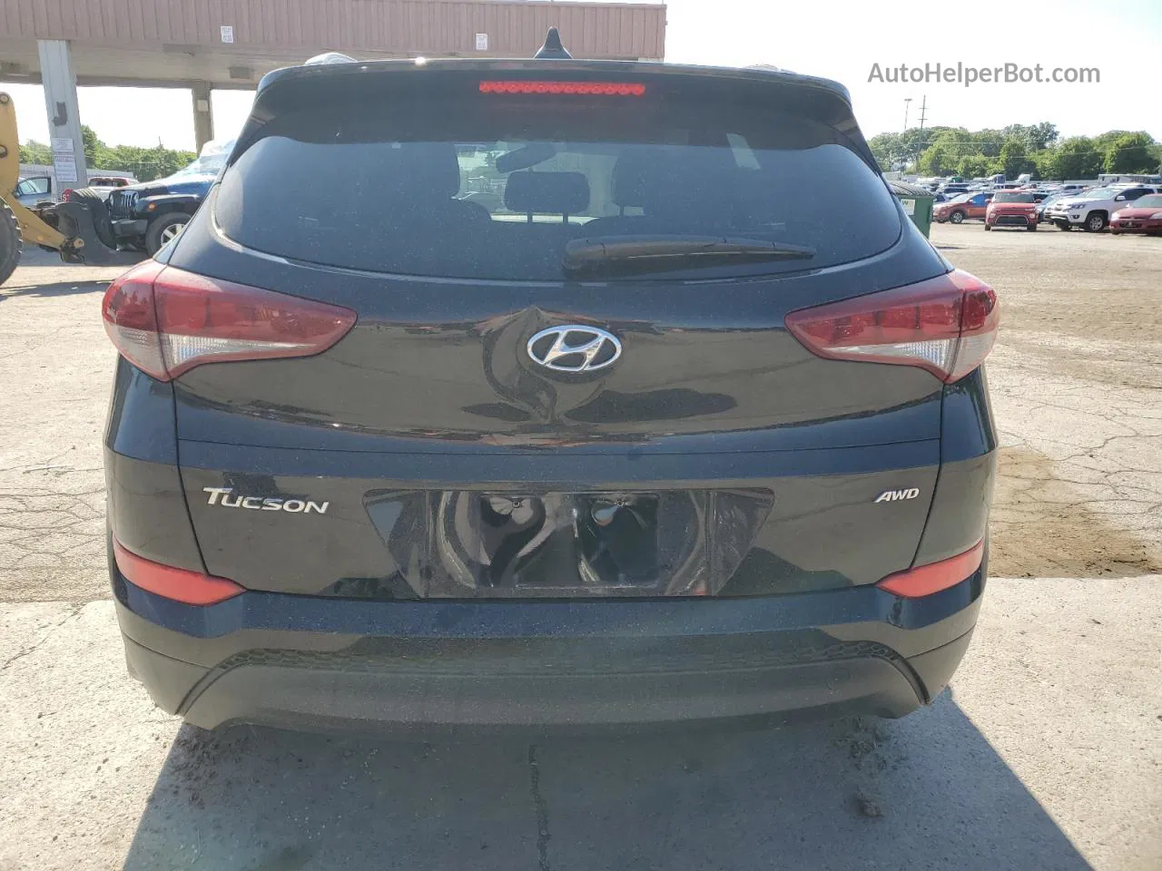 2017 Hyundai Tucson Limited Black vin: KM8J3CA46HU406587