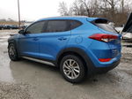 2017 Hyundai Tucson Limited Синий vin: KM8J3CA46HU498977