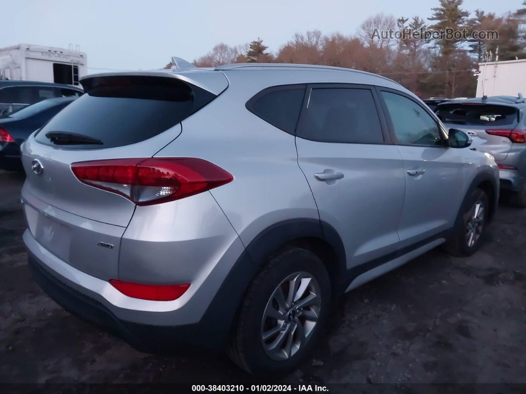 2017 Hyundai Tucson Se Plus Silver vin: KM8J3CA46HU516443