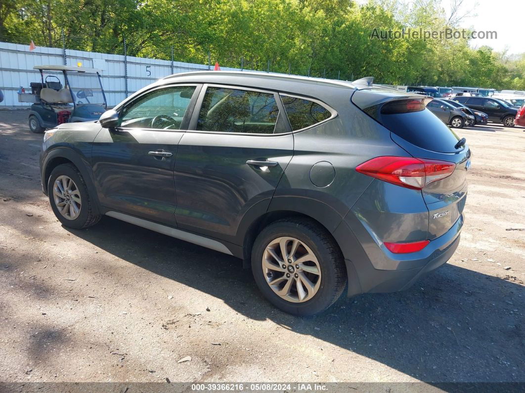 2018 Hyundai Tucson Sel Plus Gray vin: KM8J3CA46JU604723