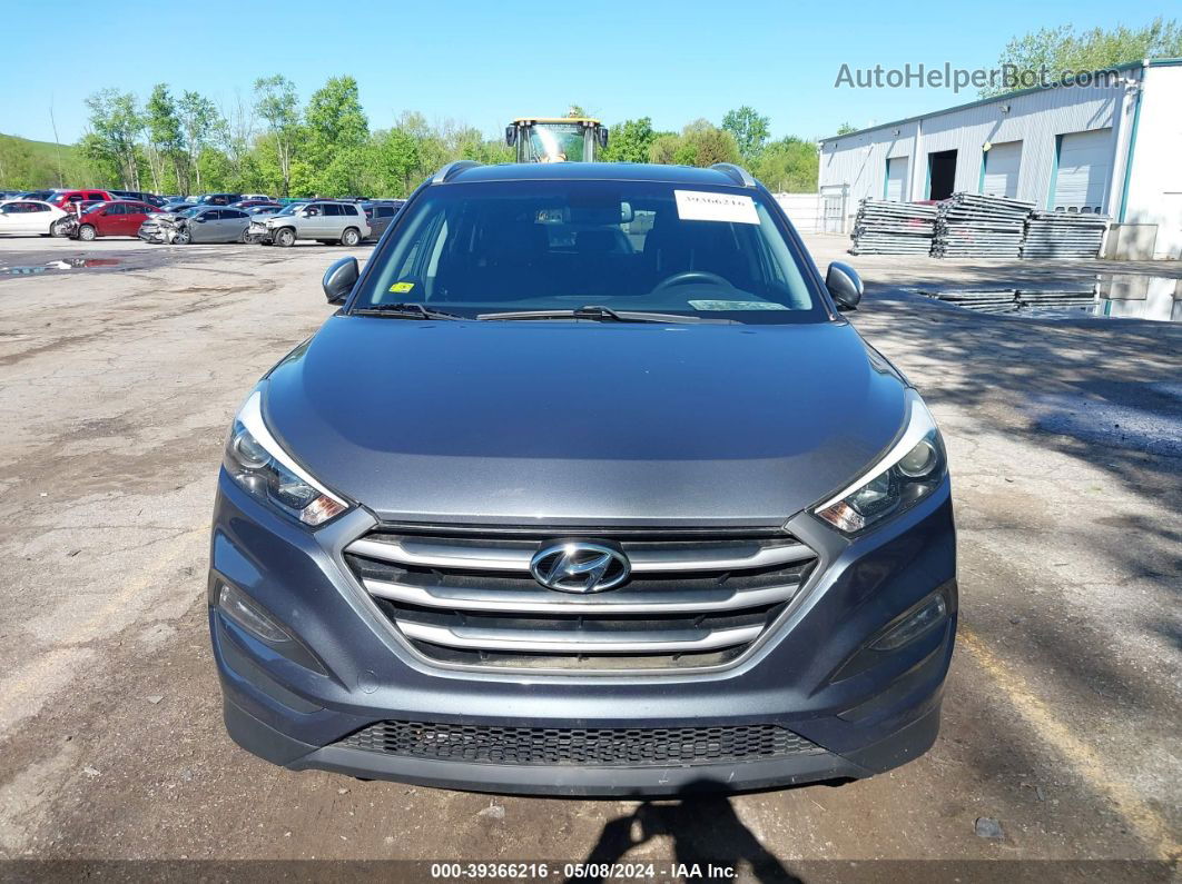 2018 Hyundai Tucson Sel Plus Gray vin: KM8J3CA46JU604723