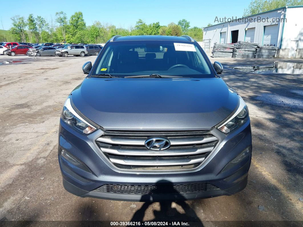 2018 Hyundai Tucson Sel Plus Gray vin: KM8J3CA46JU604723